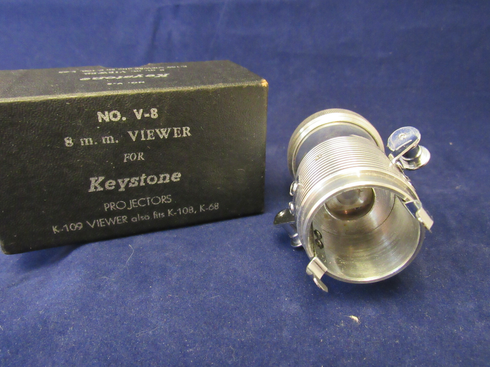 VINTAGE KEYSTONE PROJECTORS NO. V-8 8MM VIEWER FOR K-109 K-108 K-68 b16