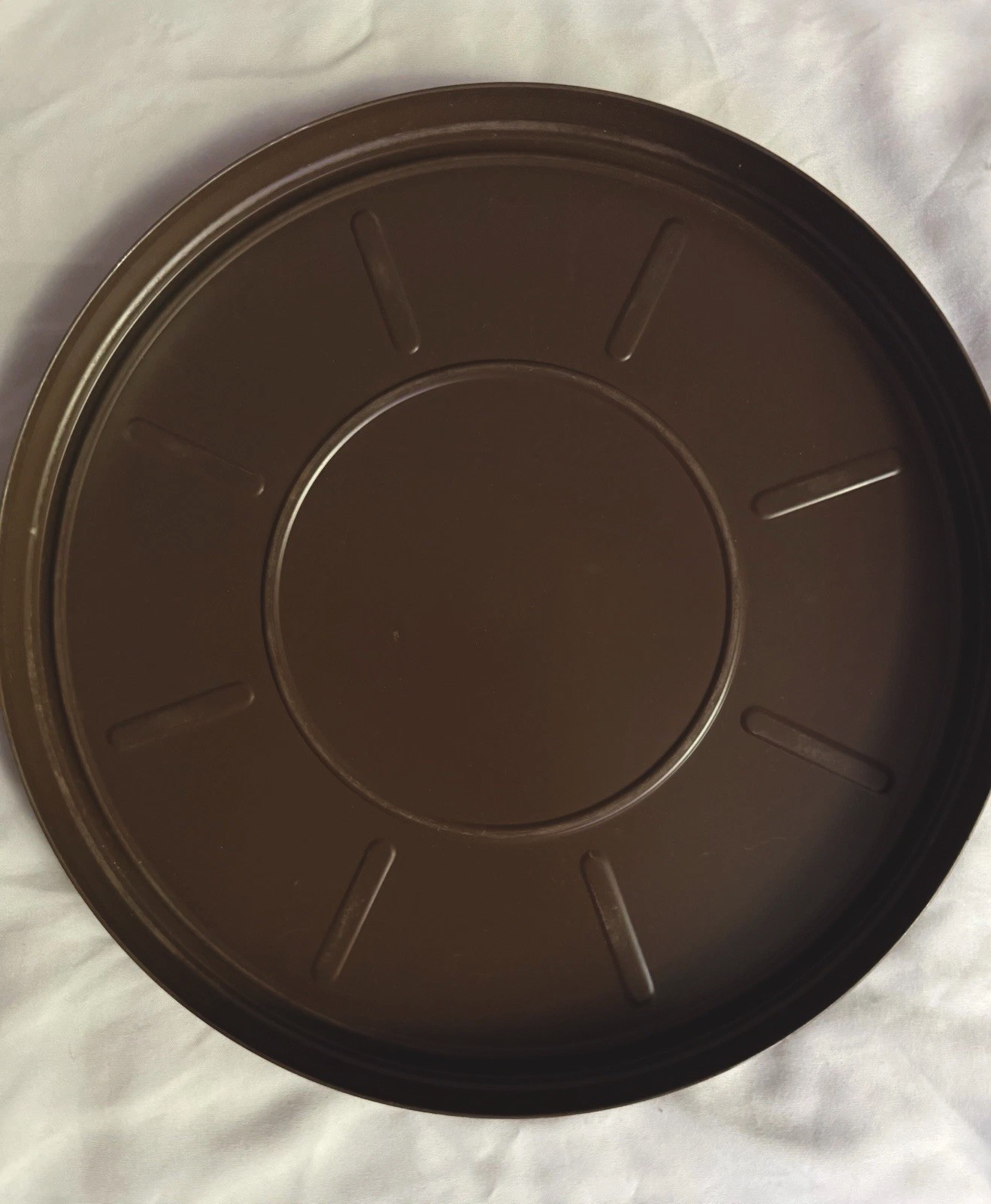 Goldberg Bros 800’ Metal 16mm Movie Reel with Matching Can Vintage
