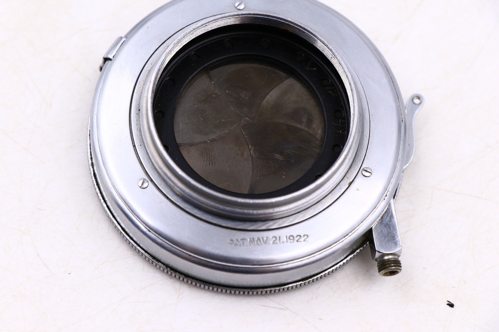 Vintage Wollensak Alphax f/3.5 Shutter Pat 1922 No Lens As Is