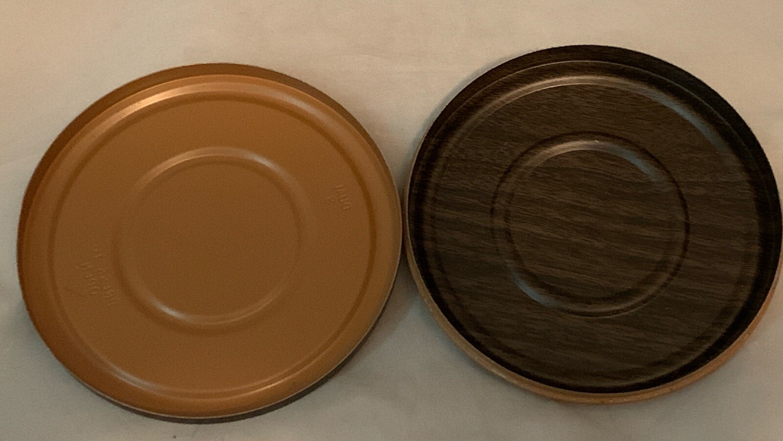 Vintage Harwood 8mm Reel Can Film Holder Case Only Faux Wood Grain 5.25”