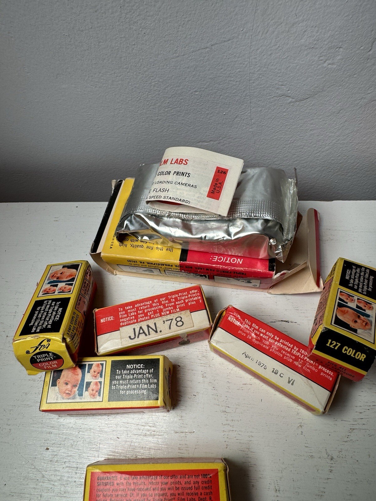 Vintage 1970’s FCA Film Lot