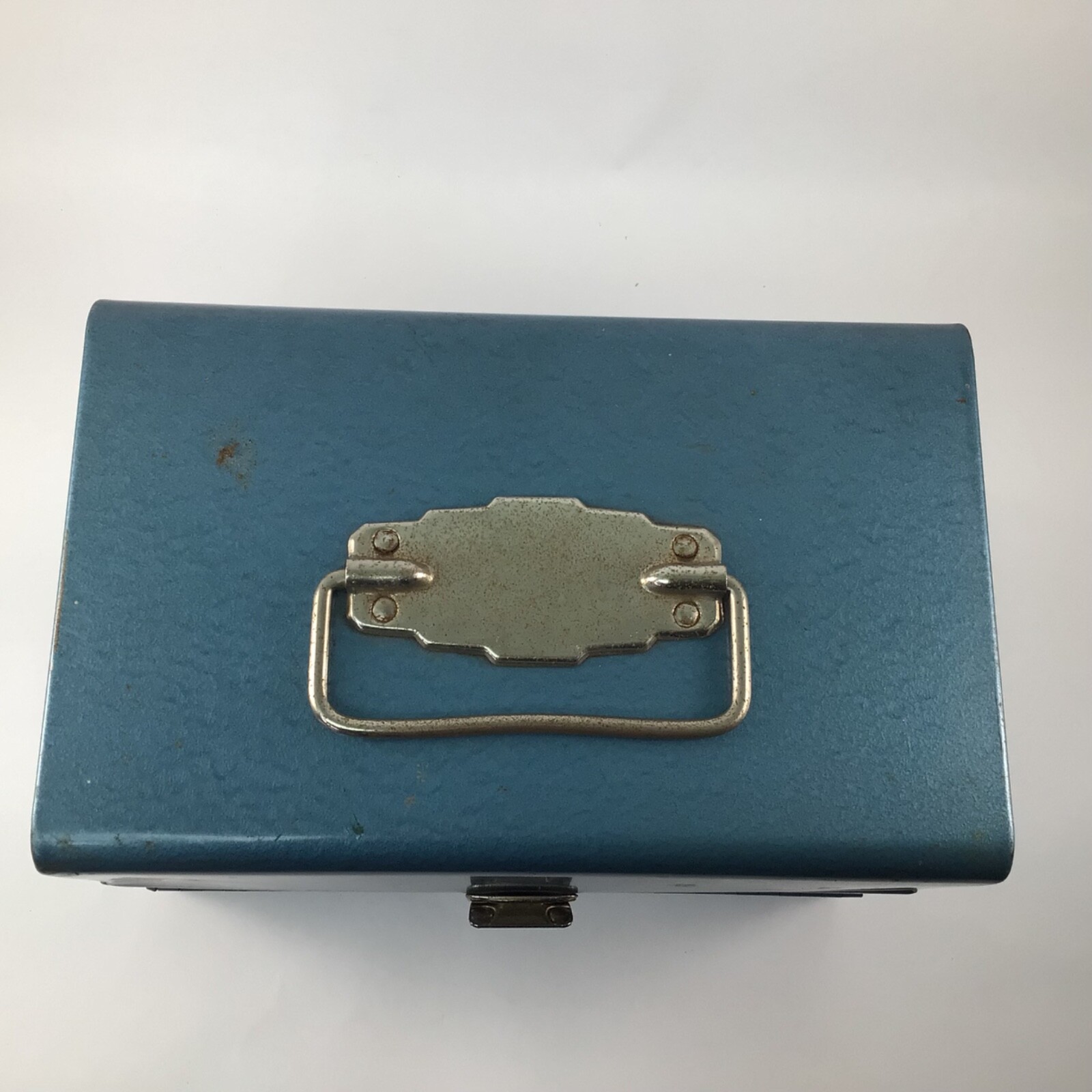 Vintage Metal Storage Box for 12 8mm Movie Reels Chest Box Storage