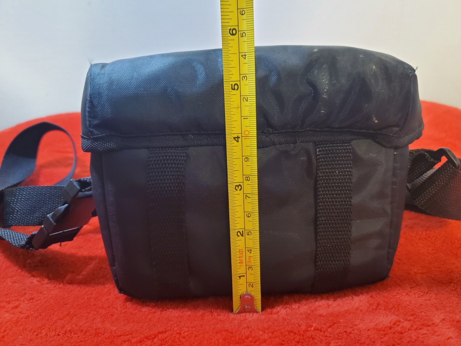 Vintage Vtg Kodak Camera Camcorder Black Soft Case Carry Bag