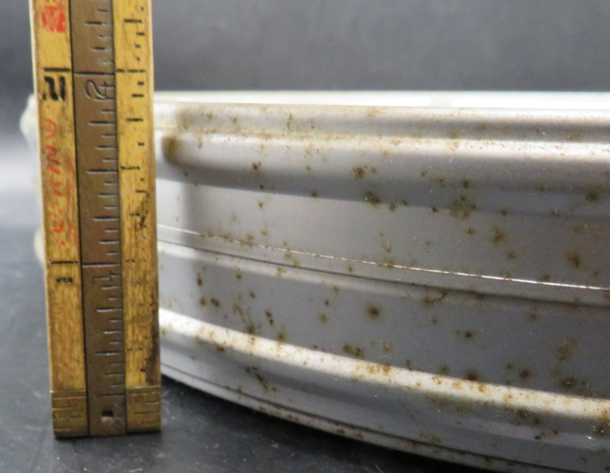Film Can/Canaster for Eastman Kodak 5985 White Movie Leader Reel-Canaster Only