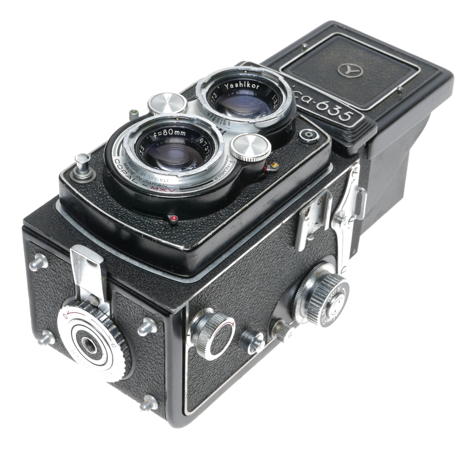 Yashica 635 Dual Format 120 35mm TLR Camera 1:3.5 F=80mm