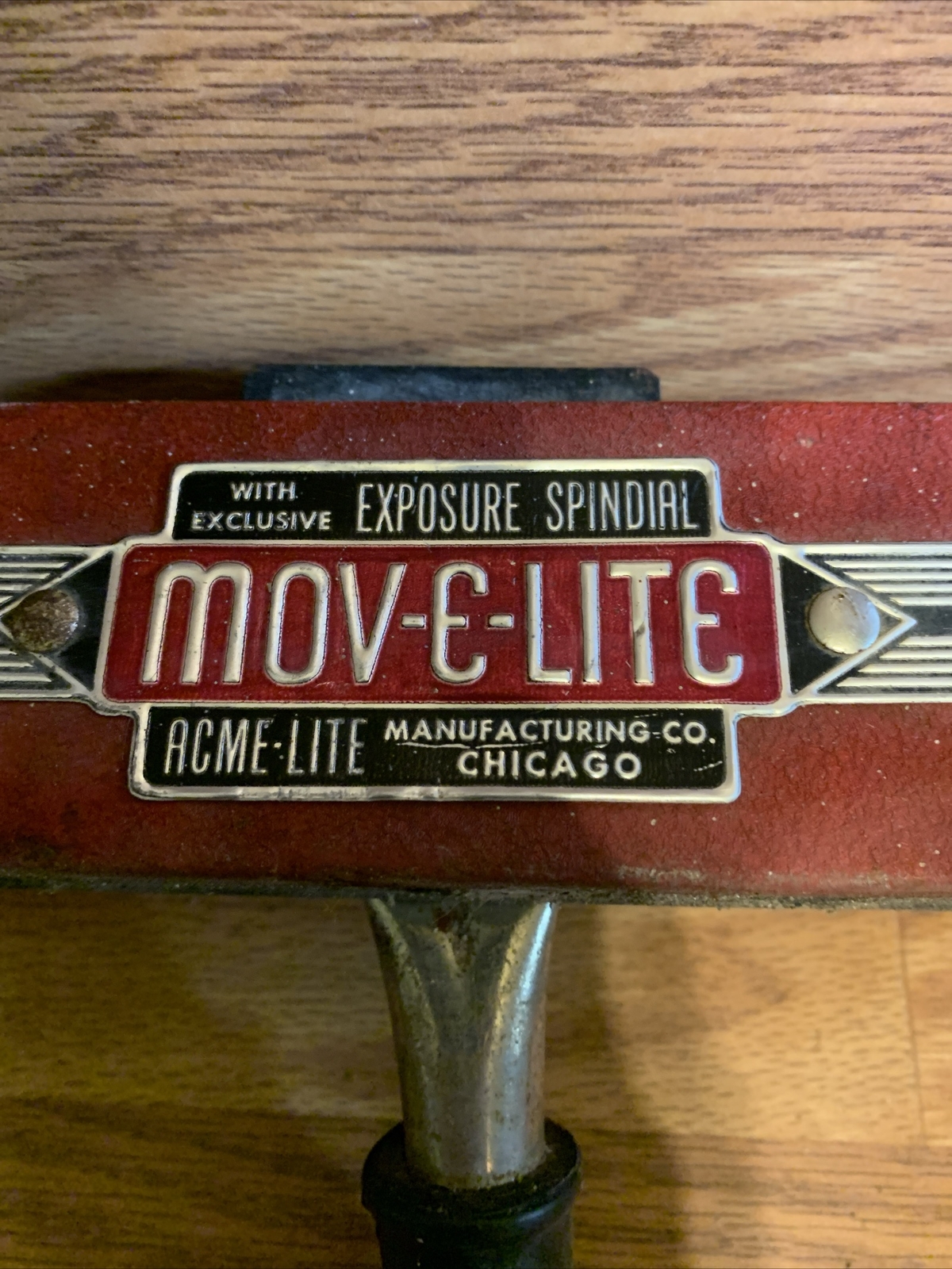 Vintage ACME-LITE MOV-E-LITE 2 Lite Exposure Spindial (Working)