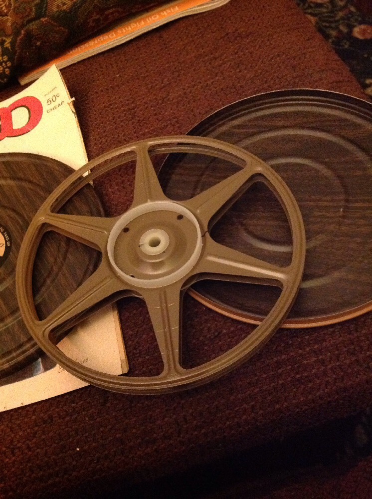 Harwood 8 mm Film Canister with Reel