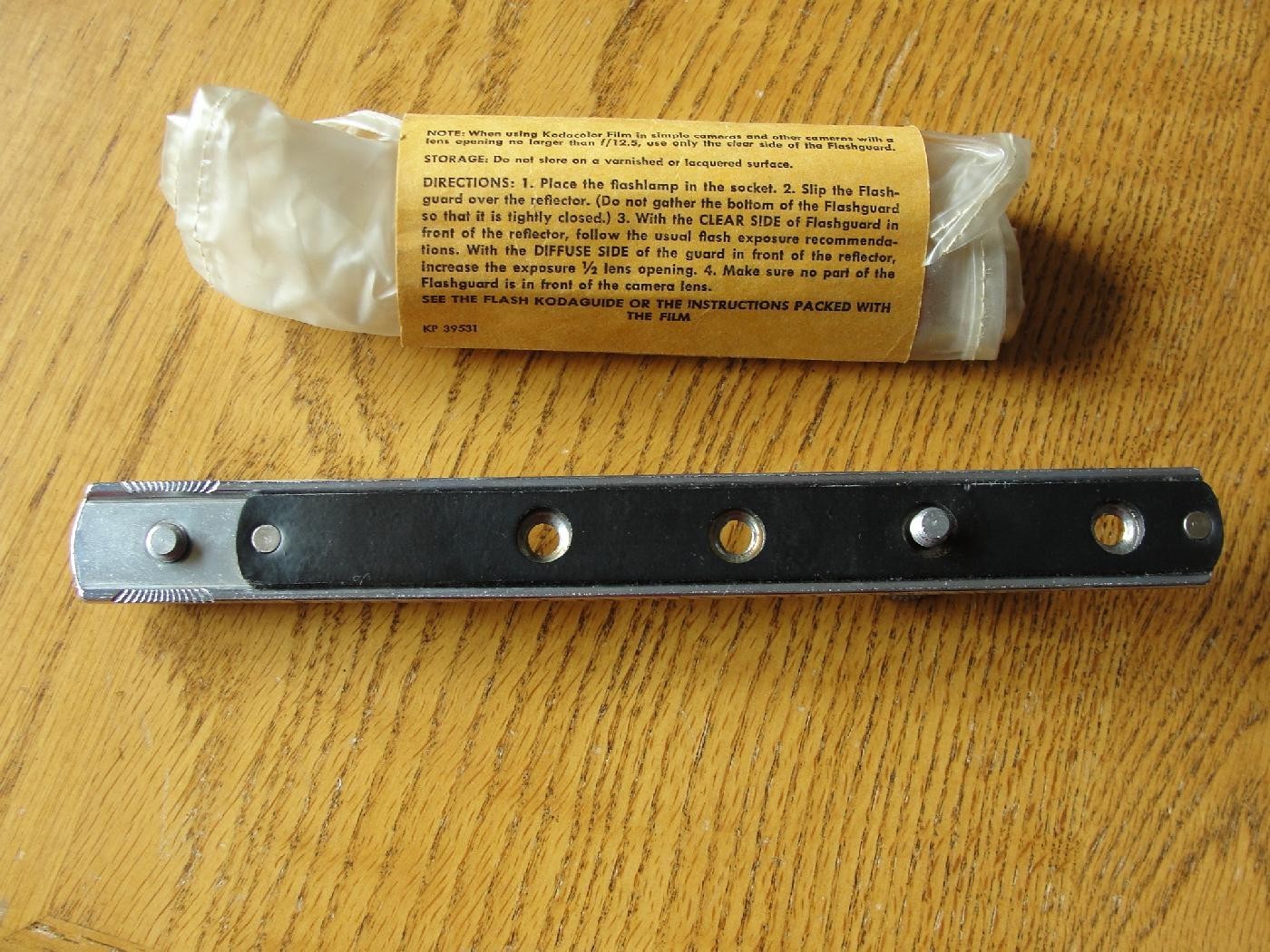 Vintage Kodak Standard Flasholder Flash Holder w/Original Box and Instructions