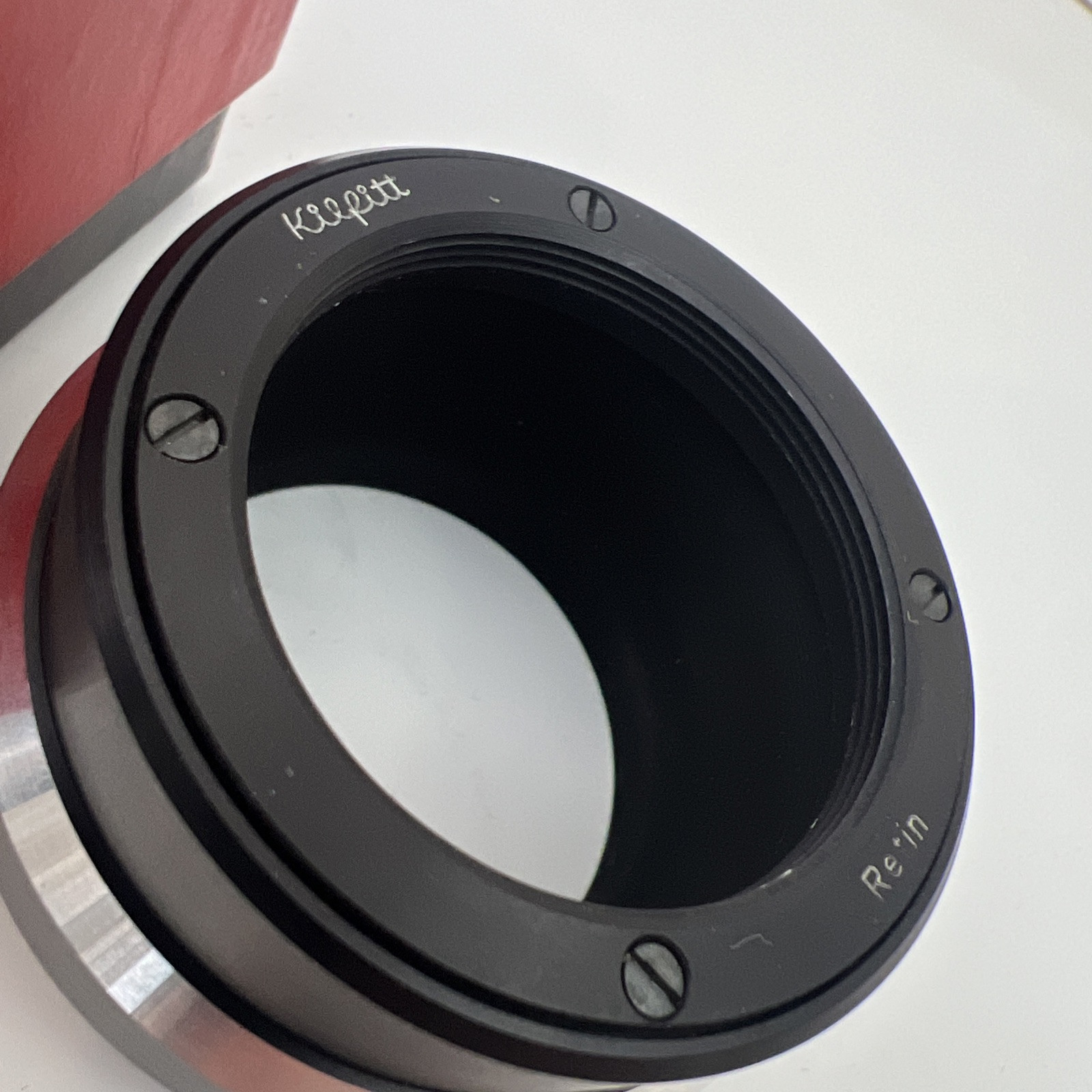 RARE KILFITT 39MM Praktina Camera Leica 90mm Kilar Screw On Lens ADAPTER MOUNT