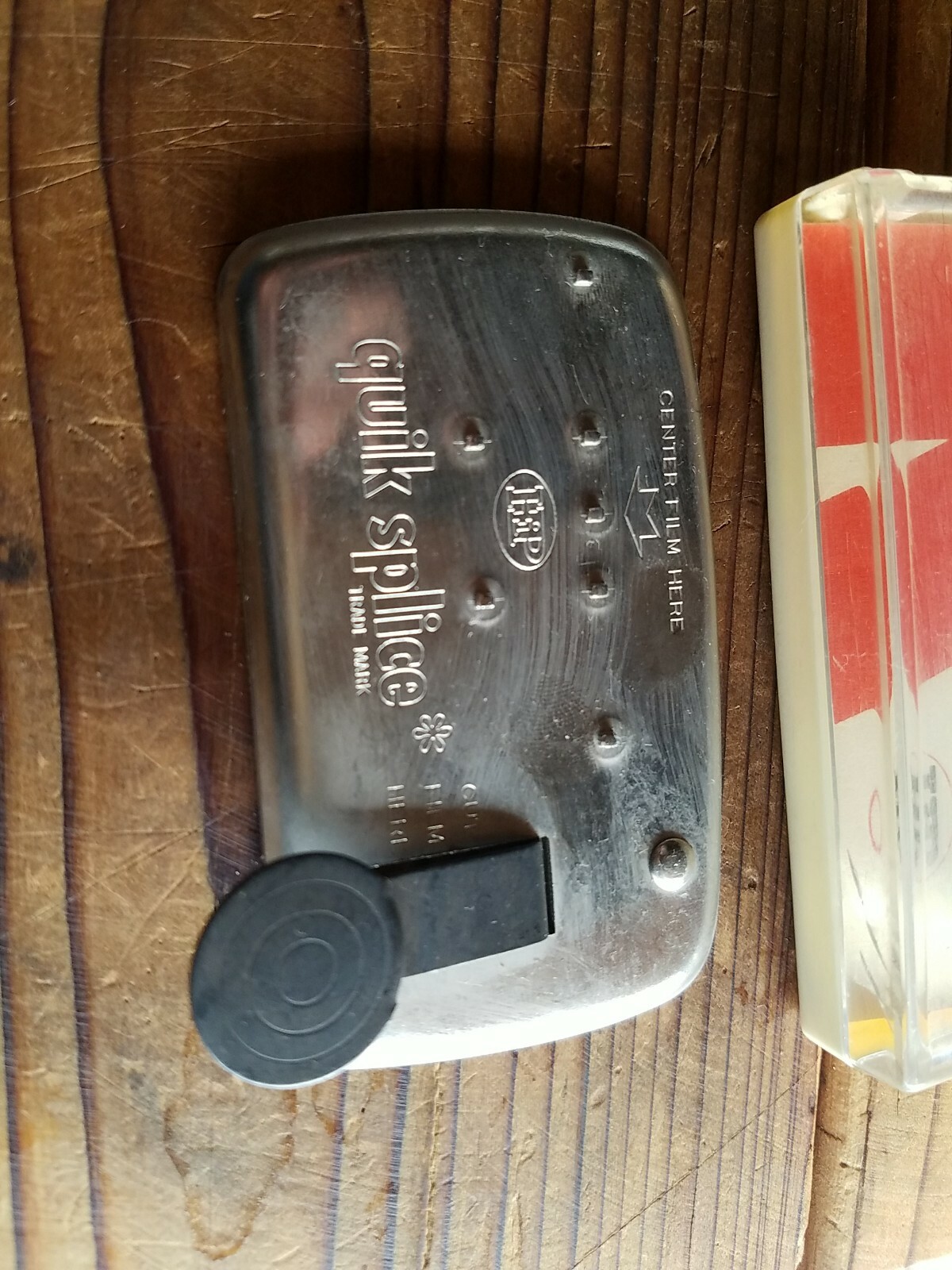 Vintage HP Quik Splice Movie Film Cutter Standard Super Single 1958 original box
