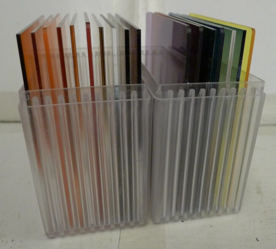 Tianya Filter Sets – 3 3/4″ x 3 3/8″ – 17 Total Color Filters + 2 Cases