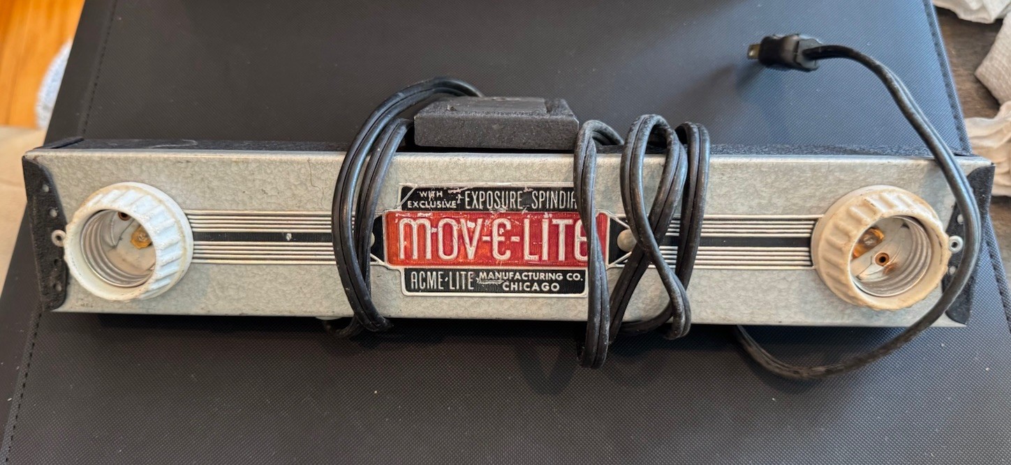 Acme-Lite Move-E-Lite Vintage Tested Works