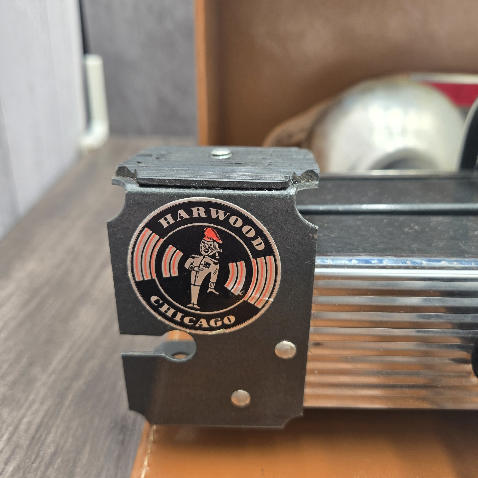 Vintage Harwood Movie Light Bar in Case – Retro Photography Film Lighting