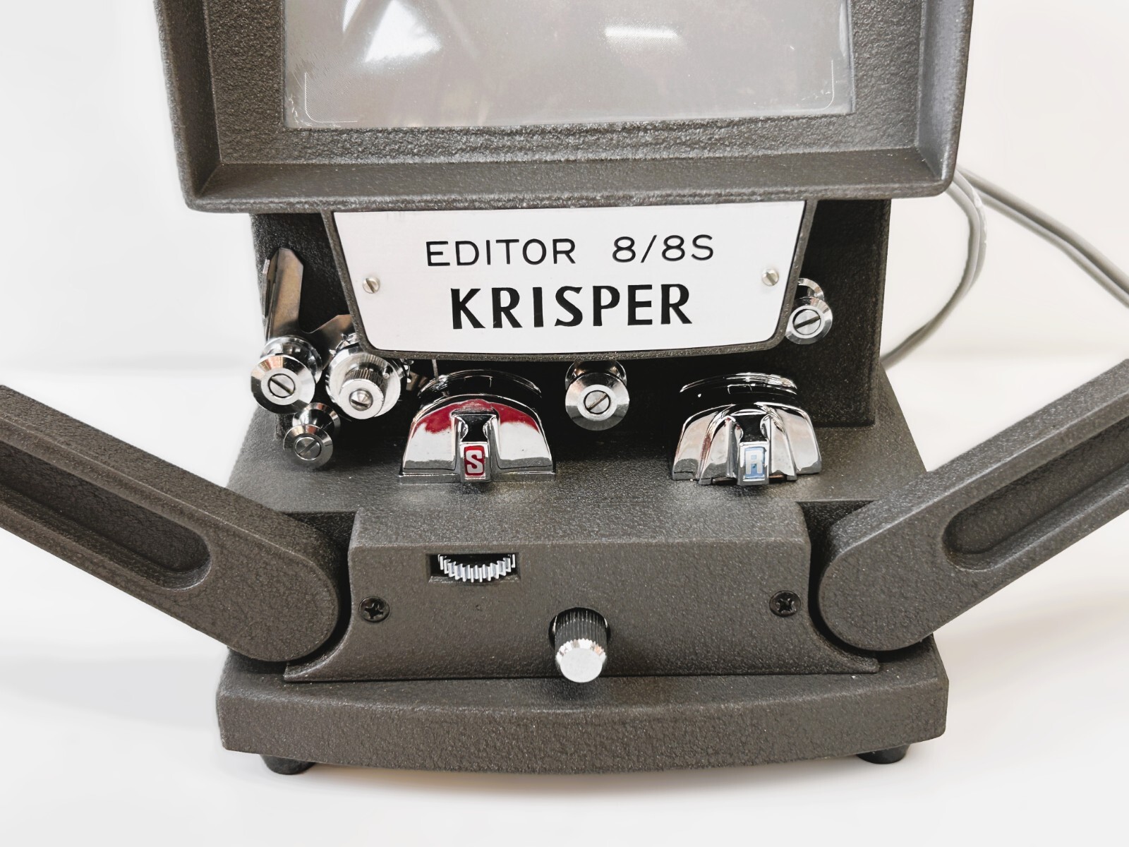 KRISPER mod. Dual System Film Editor – 8mm Film Moviola