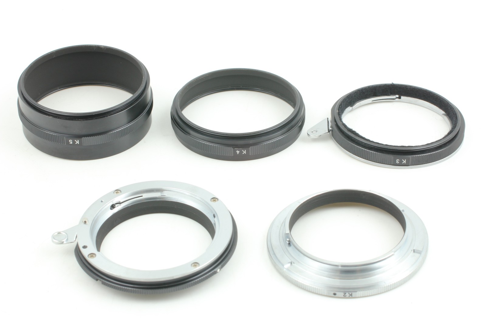 [Near MINT] Nikon Extension Ring Tube Set K – K1 K2 K3 K4 K5 W/ Case From JAPAN