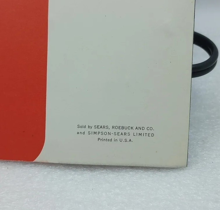 Sears Super 8 Compact Movie Light ~ model 8820 ~ Tested Working (VG)
