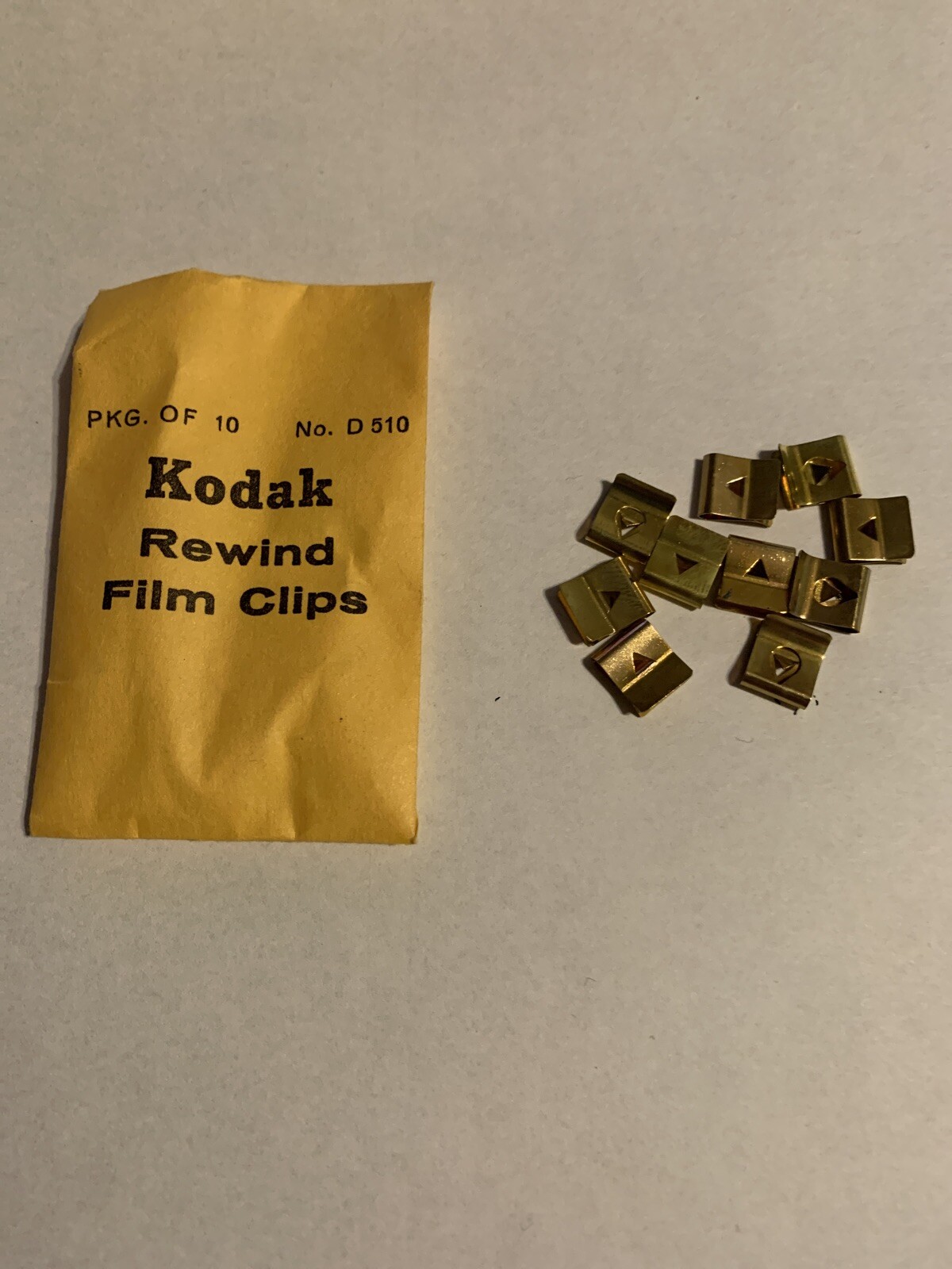 10 Kodak Film Clips – Movie Film Clips -Vintage 166121