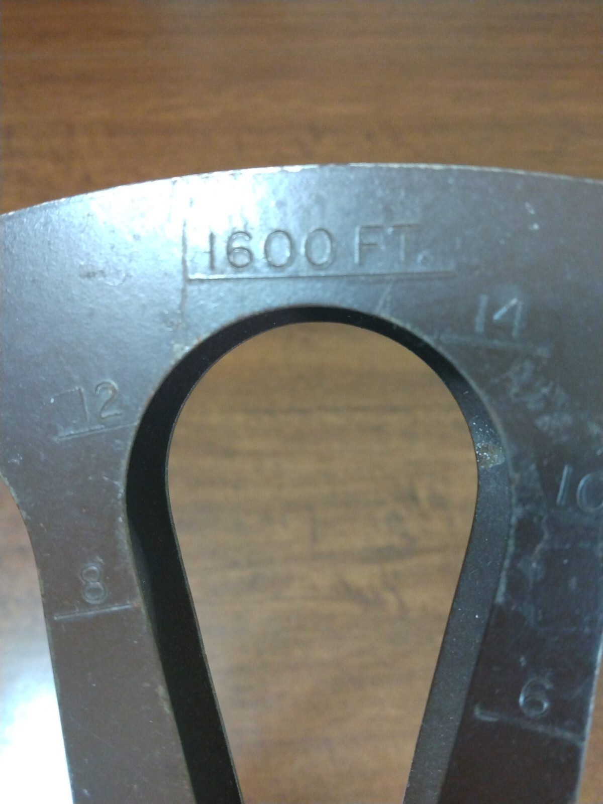 Vintage 16MM 1600FT 45MIN metal film reel by GOLDBERG BROTHERS 13 3/4″ Diameter