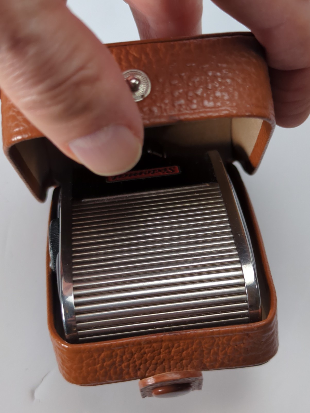 Vintage Gossen Sixtomat Light Meter – Sliding Door – Original Case – Germany