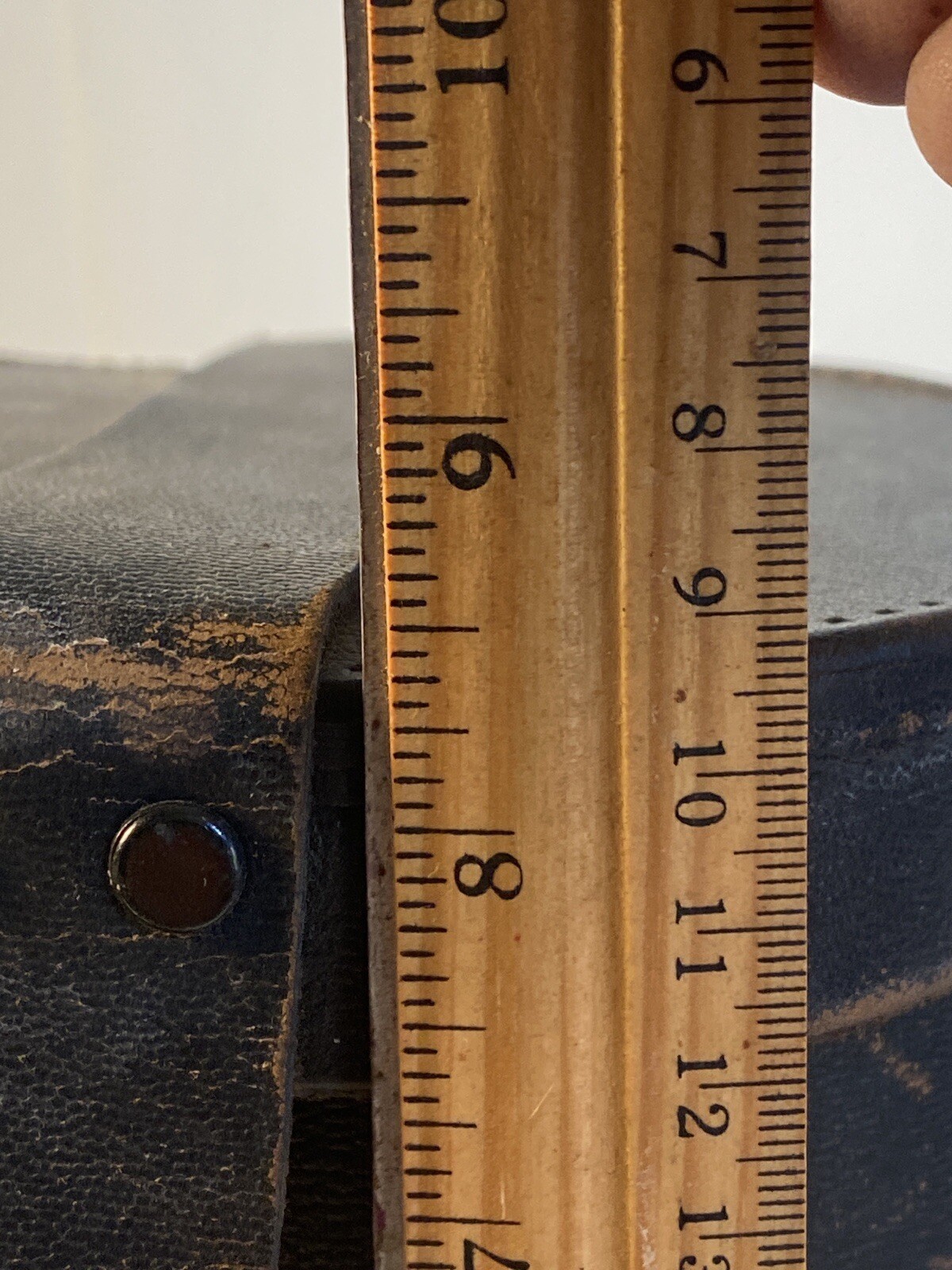 Vintage Leather Case Large 5X8” Round Lens Film Camera Quality 2 Available