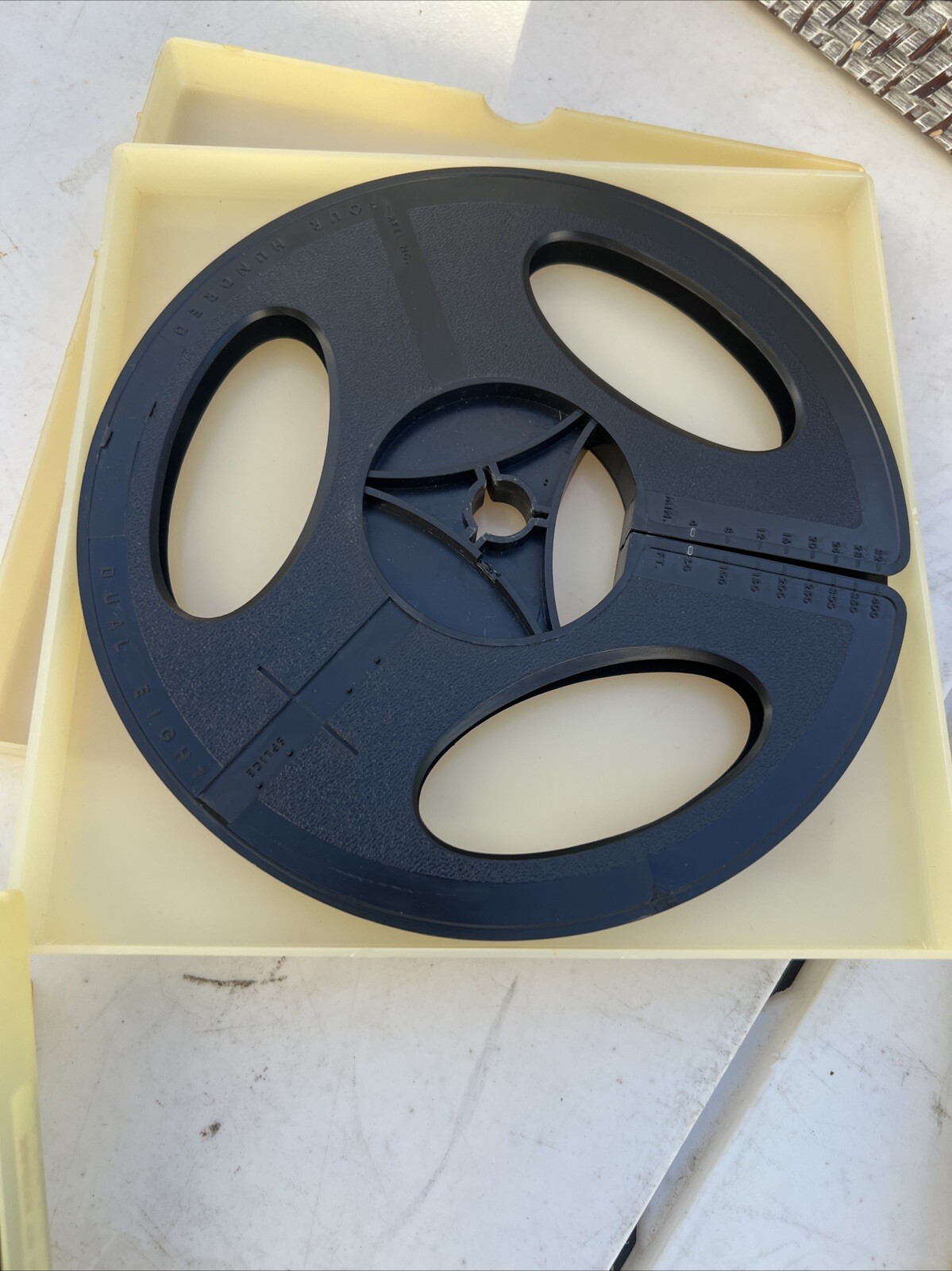 Lot of 5 Baia 8 mm Plastic Dual 8 (Two Hundred-four ) Take Up Reels