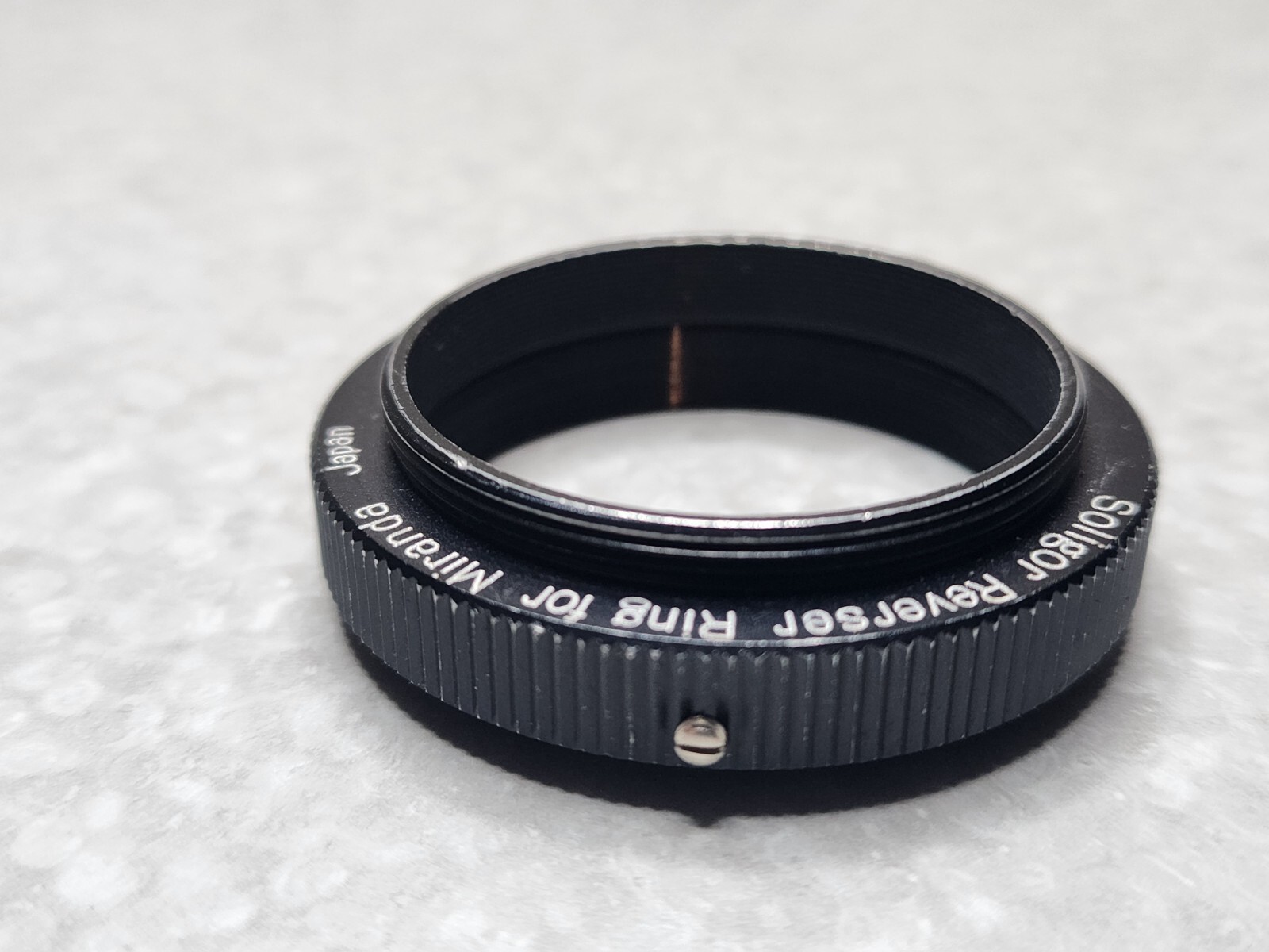 VINTAGE Soligor Reverse Ring for Miranda Cameras FROM JAPAN