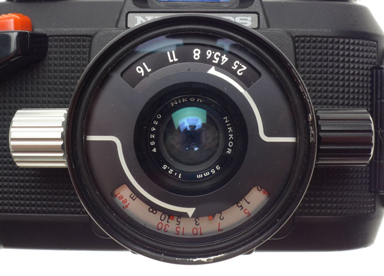 Nikon iv-a underwater camera nikkor 35mm 1:2.5 80mm 1:4 lens sb-103 flash