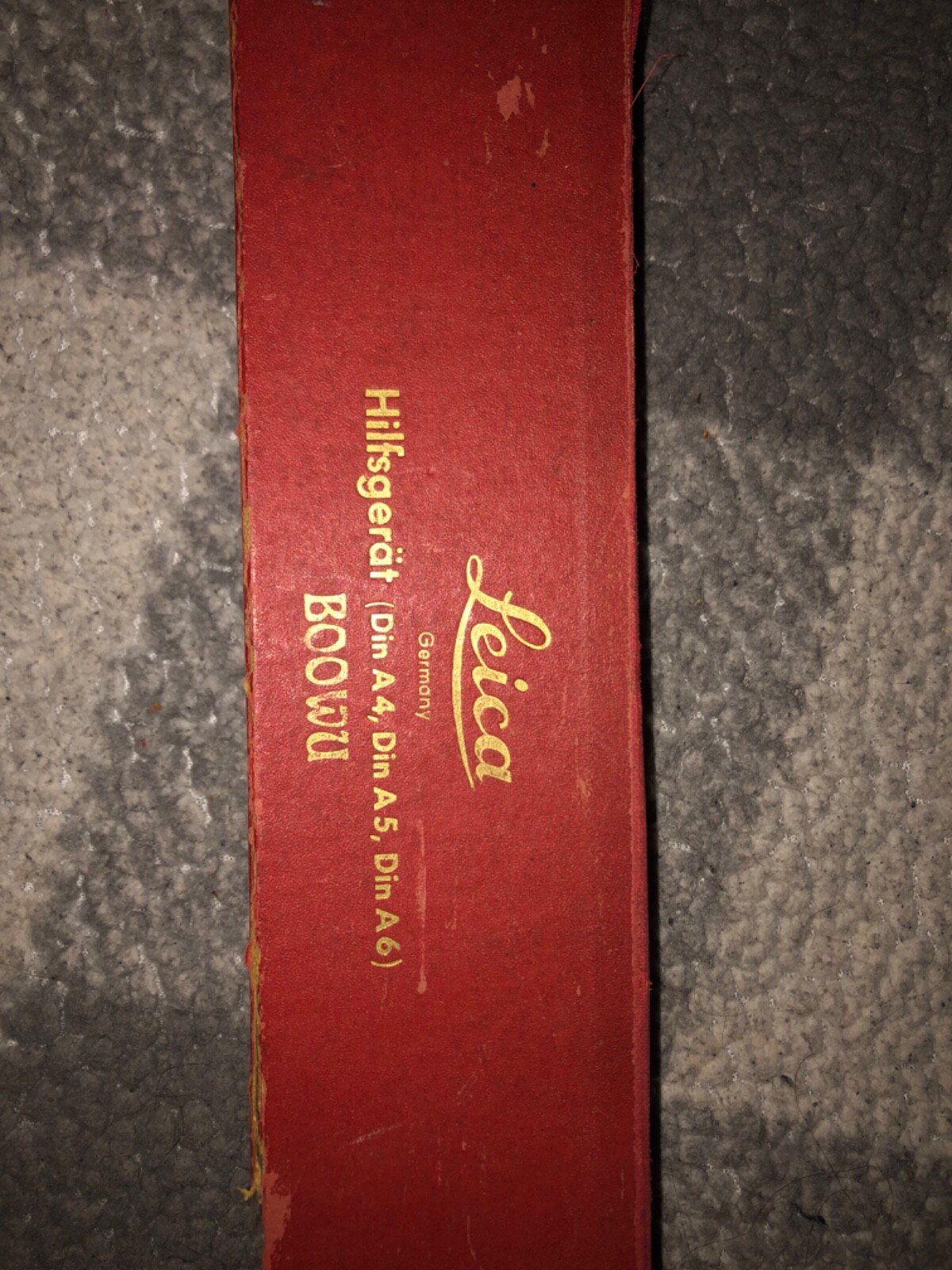 NOS Vintage Leica Leitz Wetzlar BOOWU CopyStand Attachments Macro Microscope