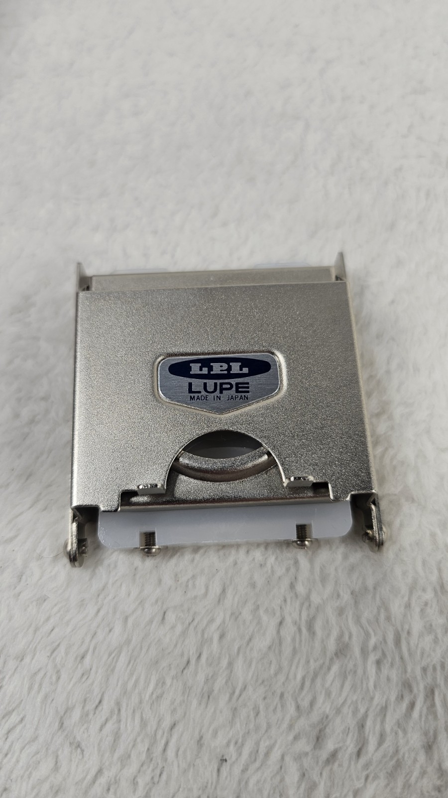 Vintage LPL NEGA LUPE FOLDING Metal LUPE Loupe Loop for 35mm Negative Japan