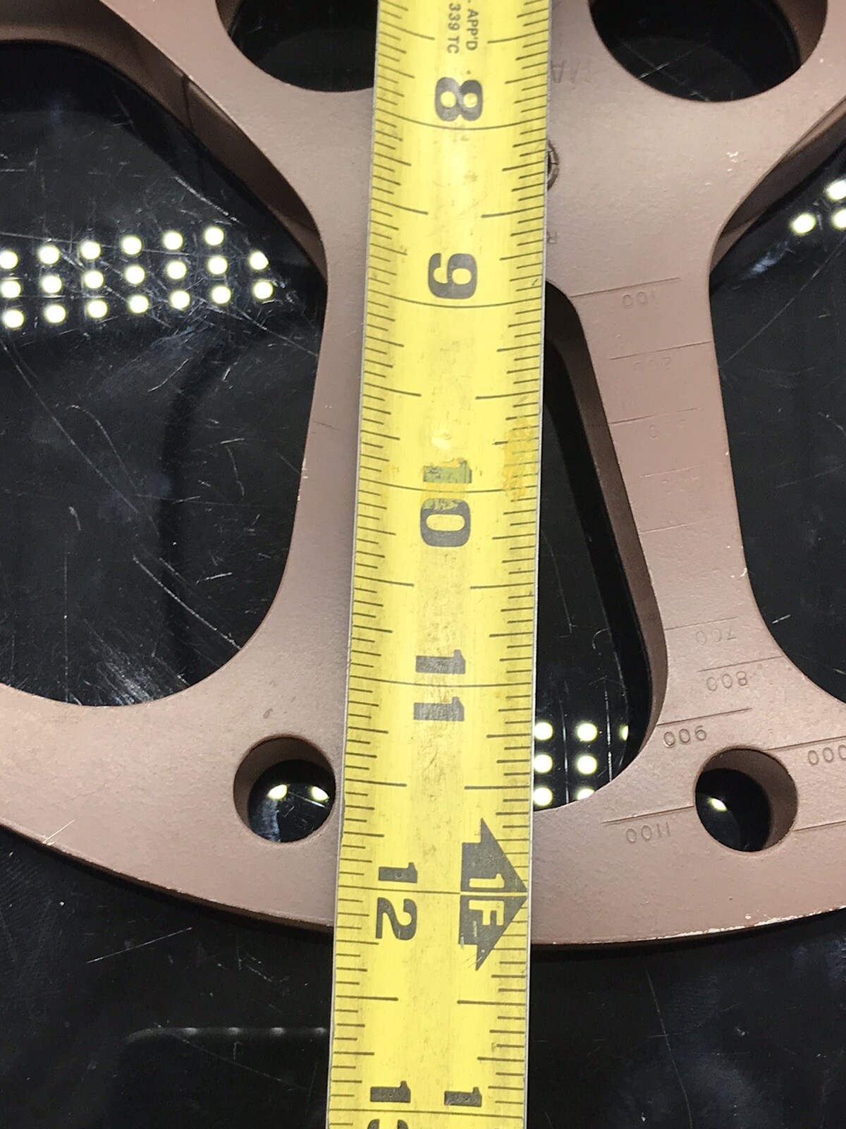 Vintage Goldberg Bros Vintage Motion Film Picture Reel 12.25” 1200 Feet USA Made