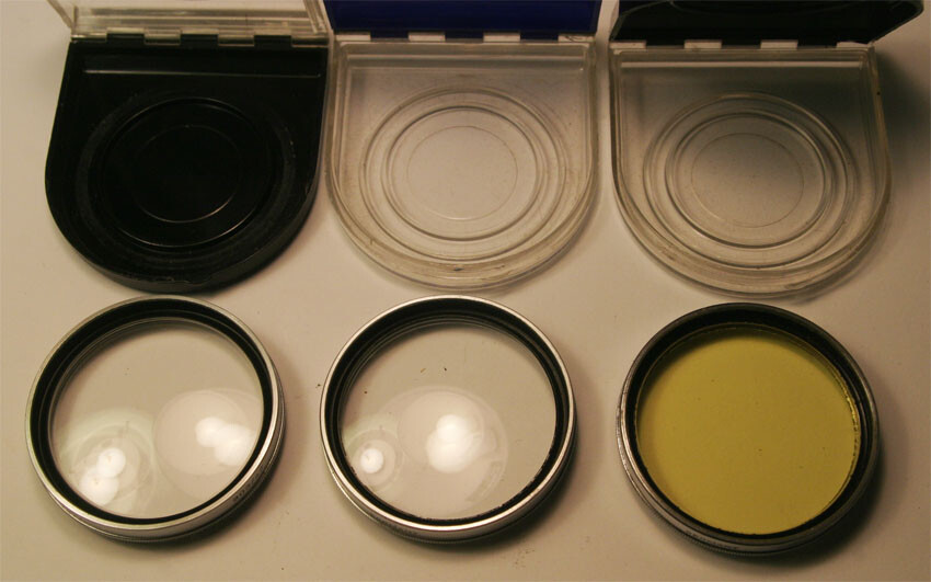 Voigtlander Germany Slip on type 47mm Focar1 Focar2 & G1 Filters Clean