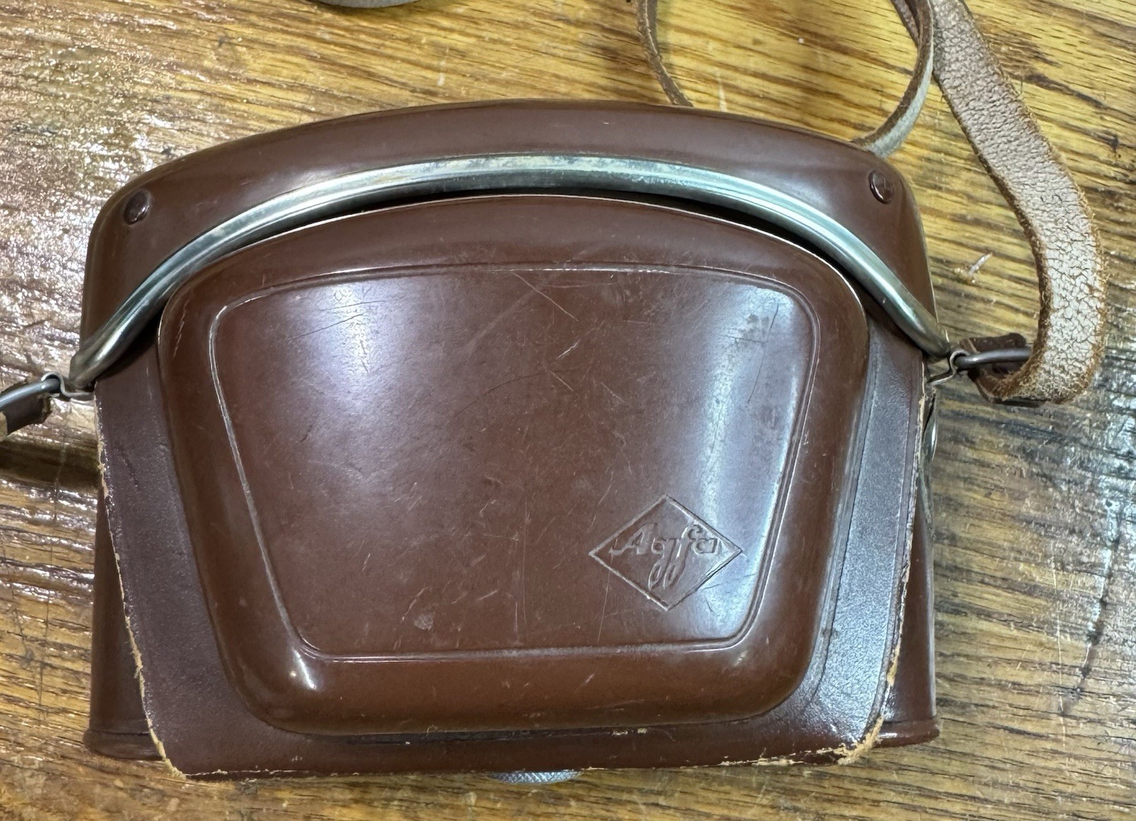 Agfa ever-ready vintage film camera antique hard case original