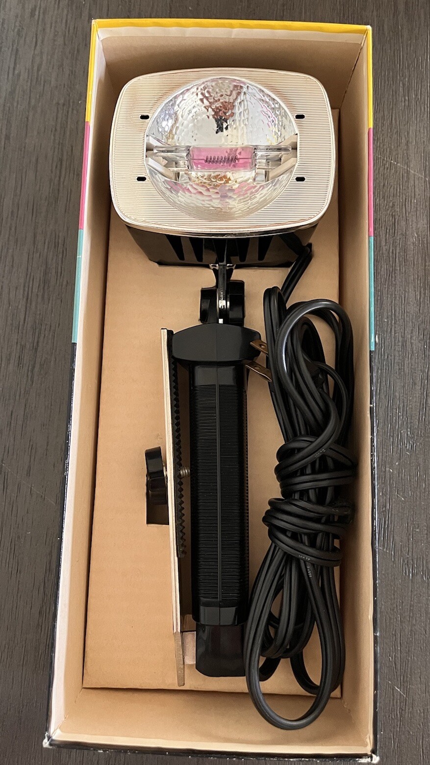 Vintage SYLVANIA SUN GUN II SH-55 Adjustable Movie Camera Light WORKS WELL