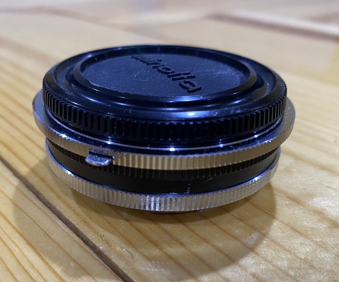 Genuine Minolta EL / EB & No1 Extension Tube Adapter With Cap