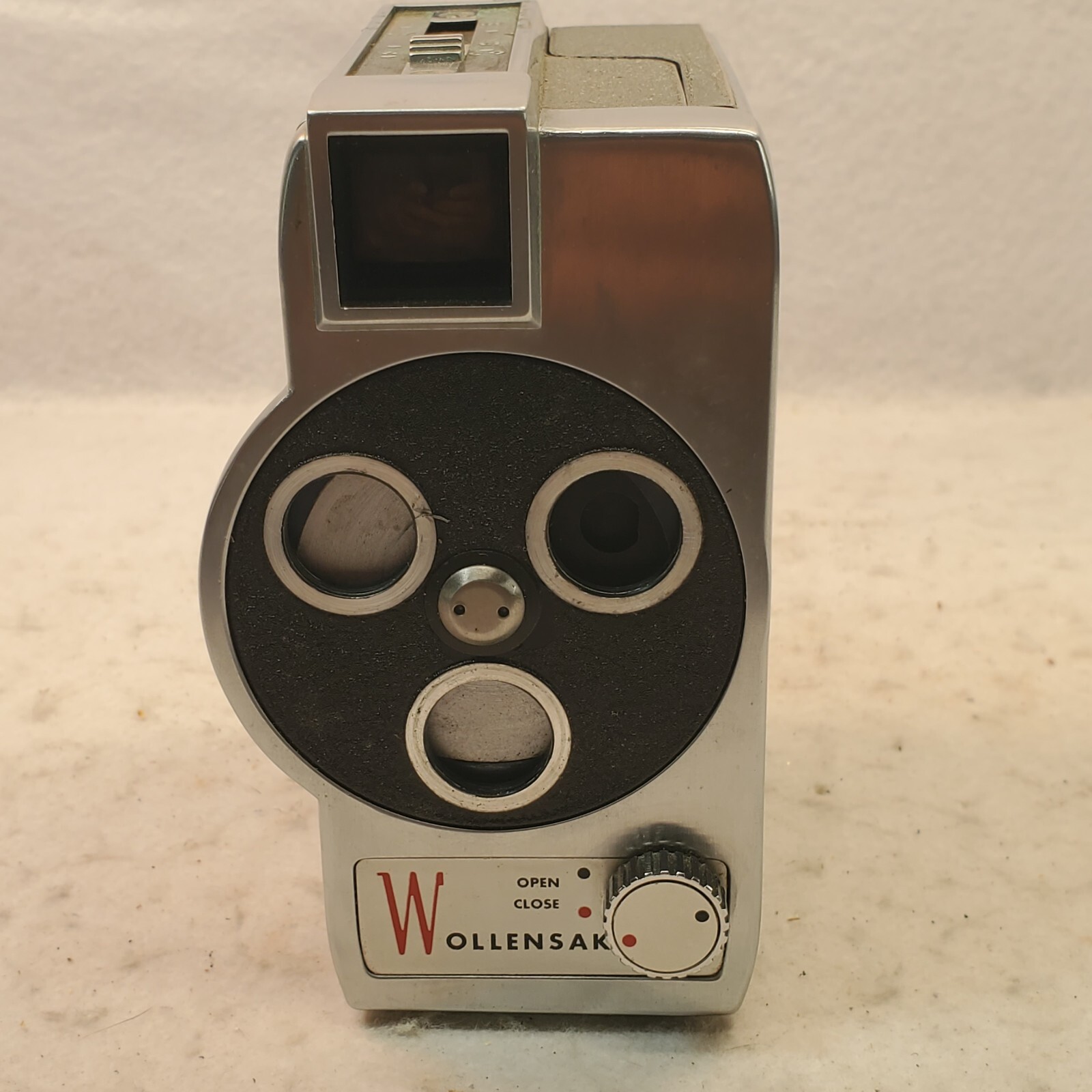 Wollensak Eight Turret Rotataing Lens Model 23 Camera For Parts Only