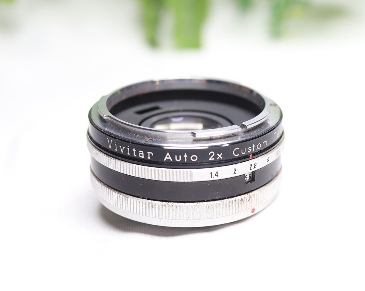 ⭐Vivitar Auto 2x Custom Tele-Converter Model 2X-4 – Good Condition