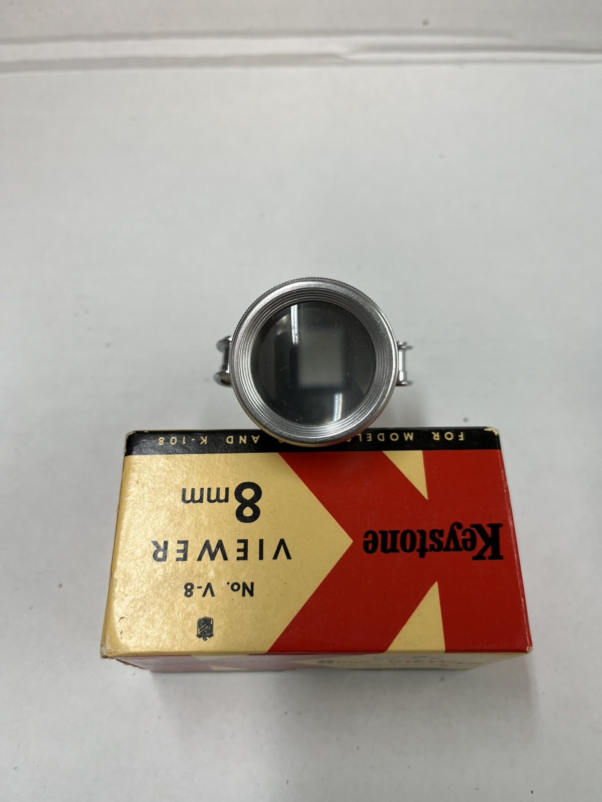 Vintage Keystone No. V-8 Viewer 8mm For Projector Models K-108 K-109