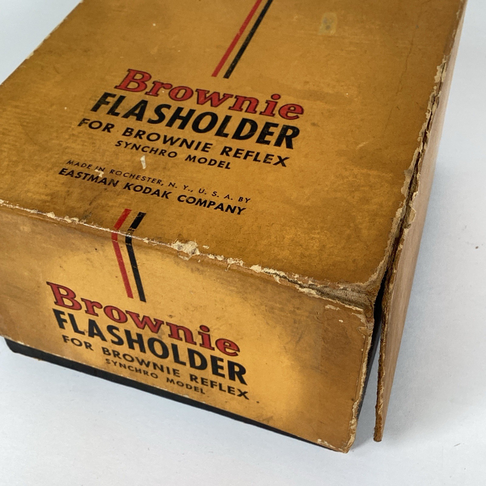 Vtg Kodak Duraflex Flasholder And Brownie Reflex Synchro Model Flasholder