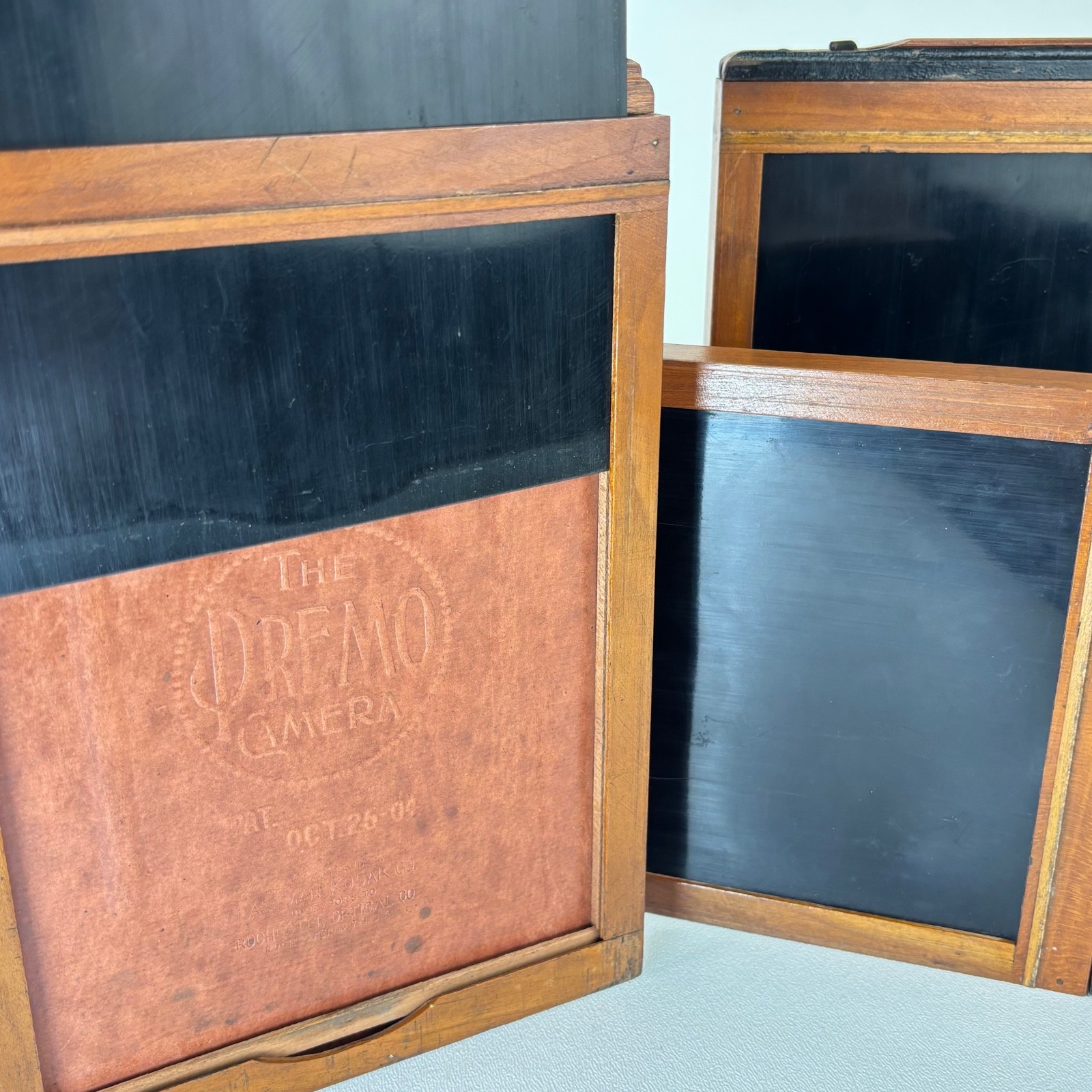 Antique Premo Camera Film Holders 5×7 Eastman Kodak 1904 Rochester Optical Lot 3