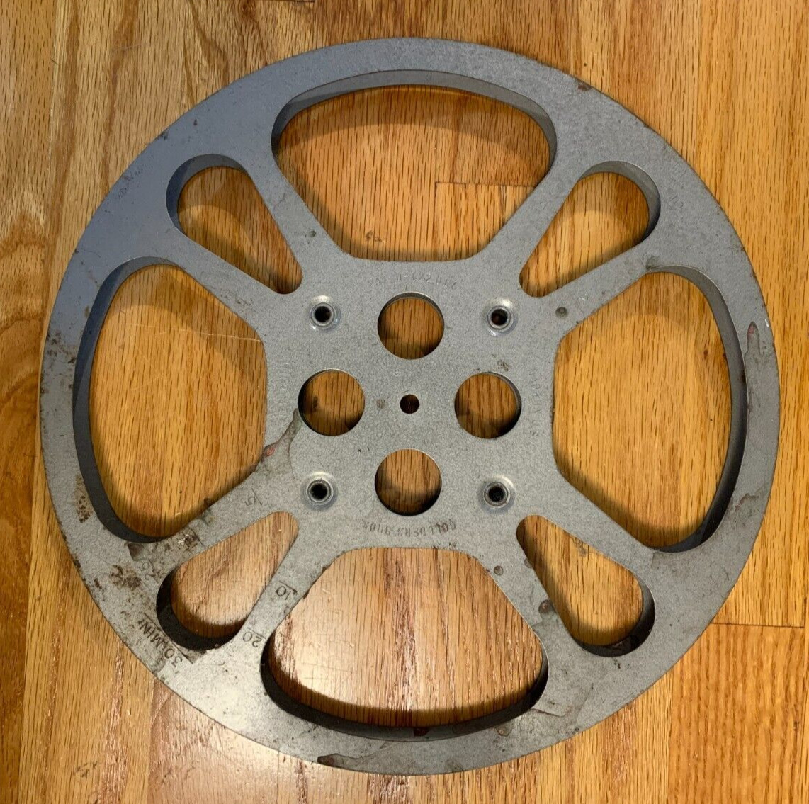 Vintage 12.25″ Metal take up reels – lot of 2