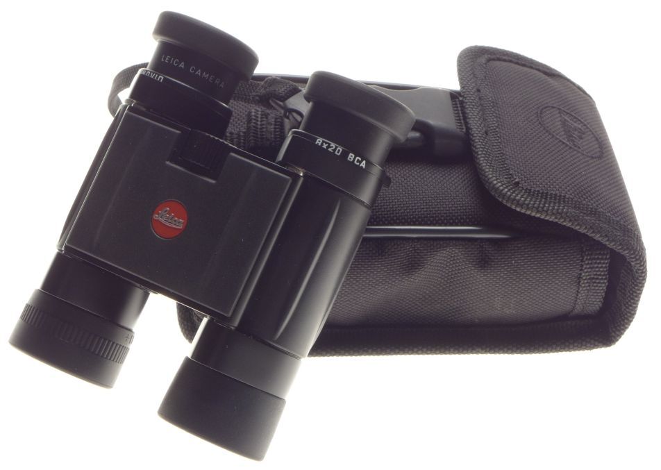 Leica Trinovid 8×20 BC compact binoculars 40315 black strap Mint- condition used
