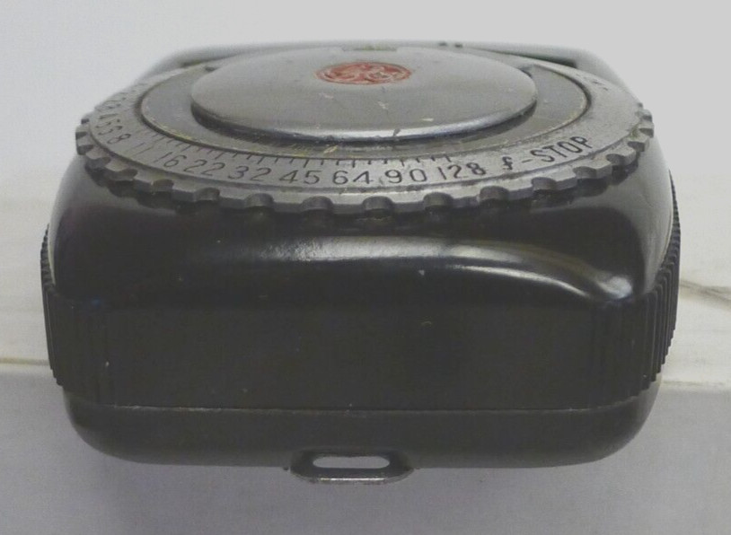 GE PR-1 Exposure Light Meter +Incident Light Attachment – Made in USA – TESTED