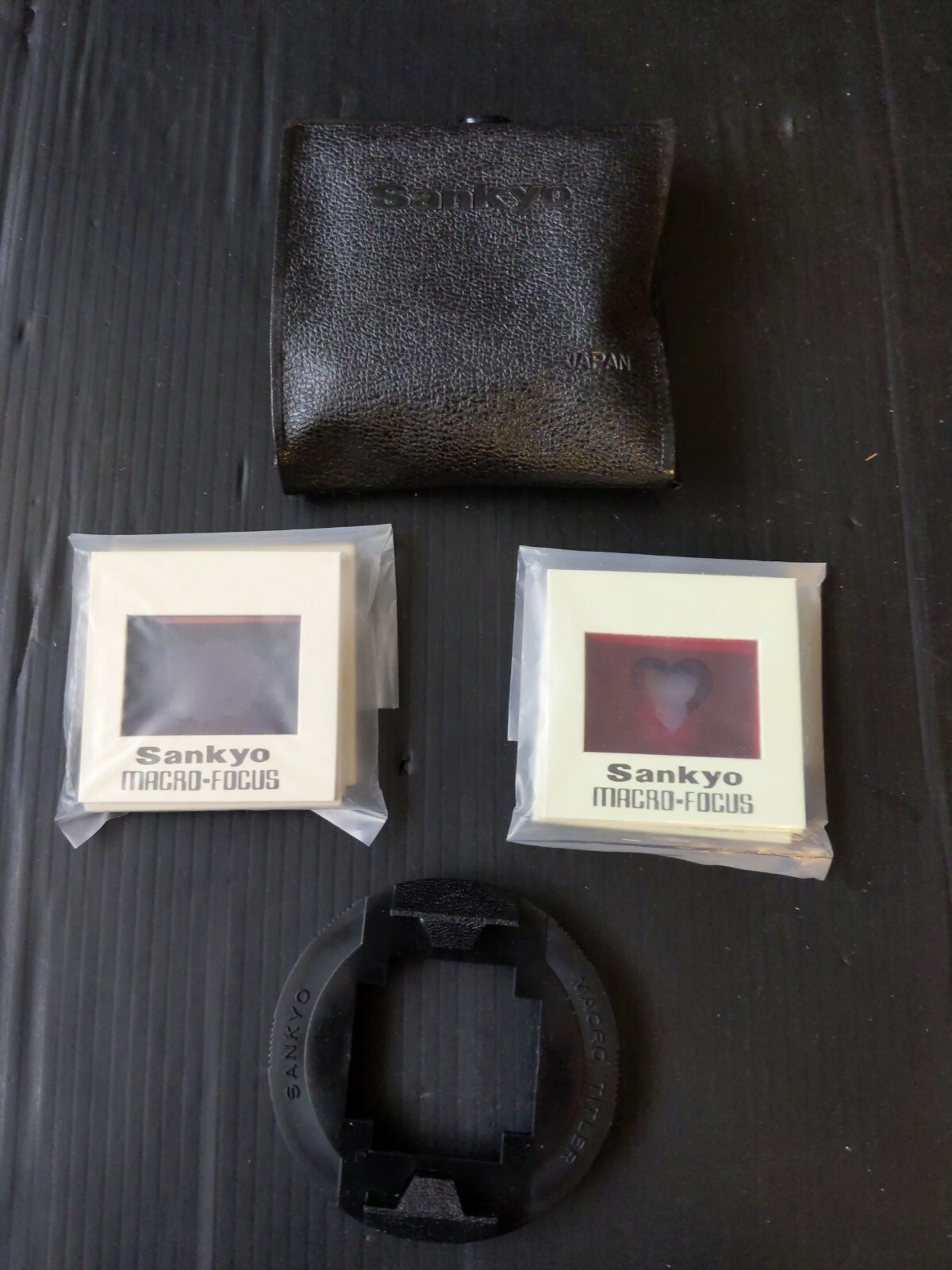 VTG Sancro Macro Titler For LXL255 With 9 Macro Filters + Case From Japan. C3