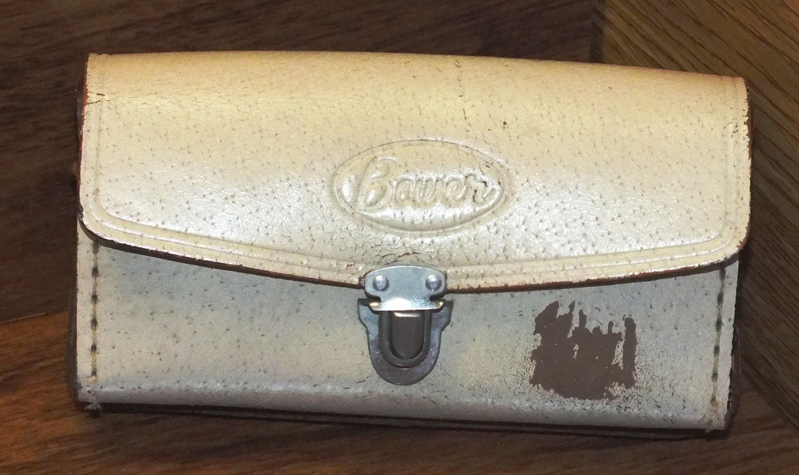 Vintage Silver Bower Flash Exposure (BCB-Type) with Leather Case! **READ**