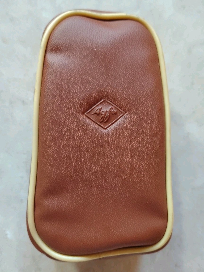 Vintage Agfalux Flash with Case, Made in Germany 35mm