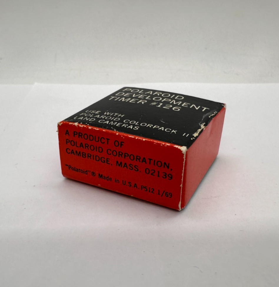 VTG Polaroid Model 126 Development Timer with Original Box & Instructions – NOS
