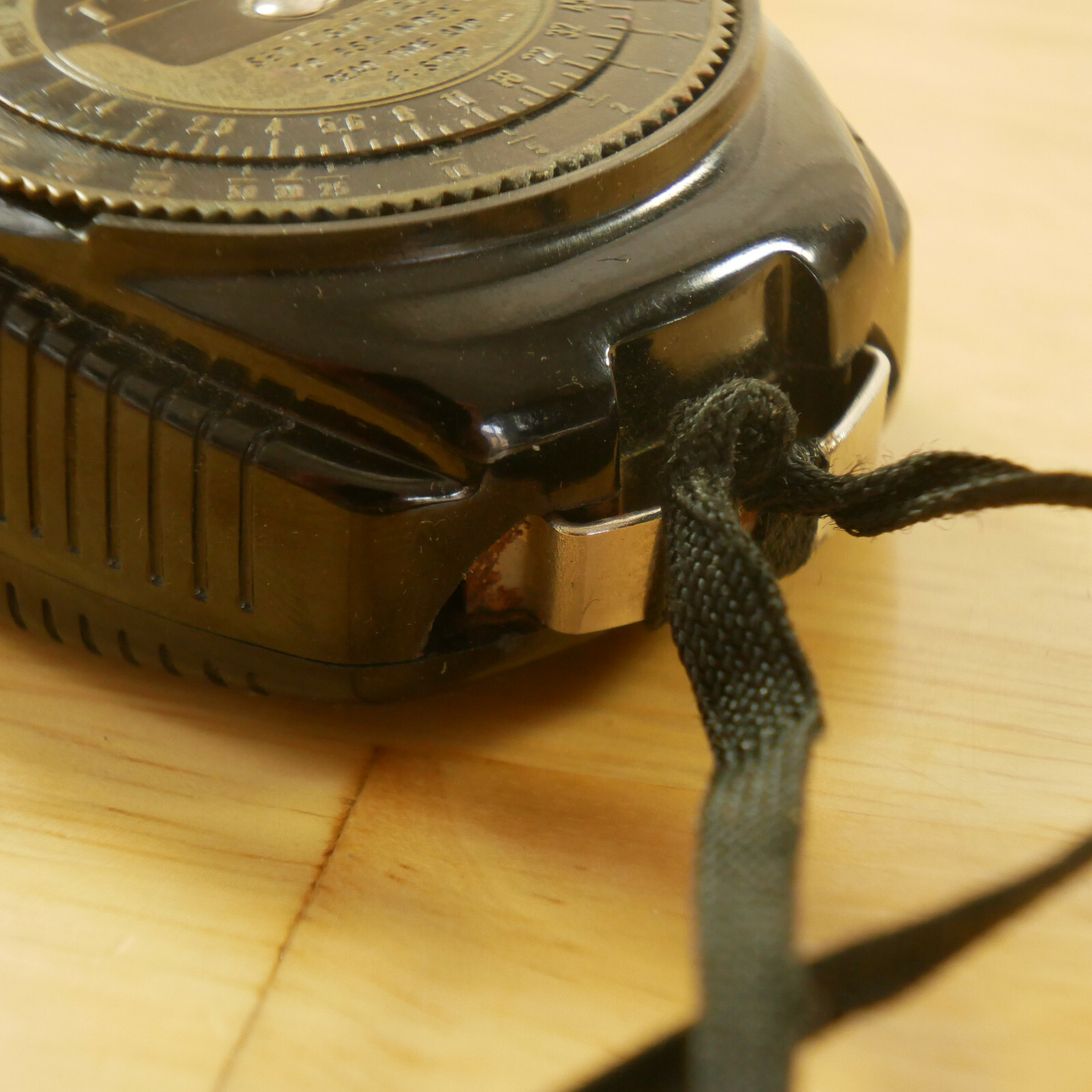 VTG Tower Light Value Reader for 35mm Black Leather Case SOLD AS IS For Parts