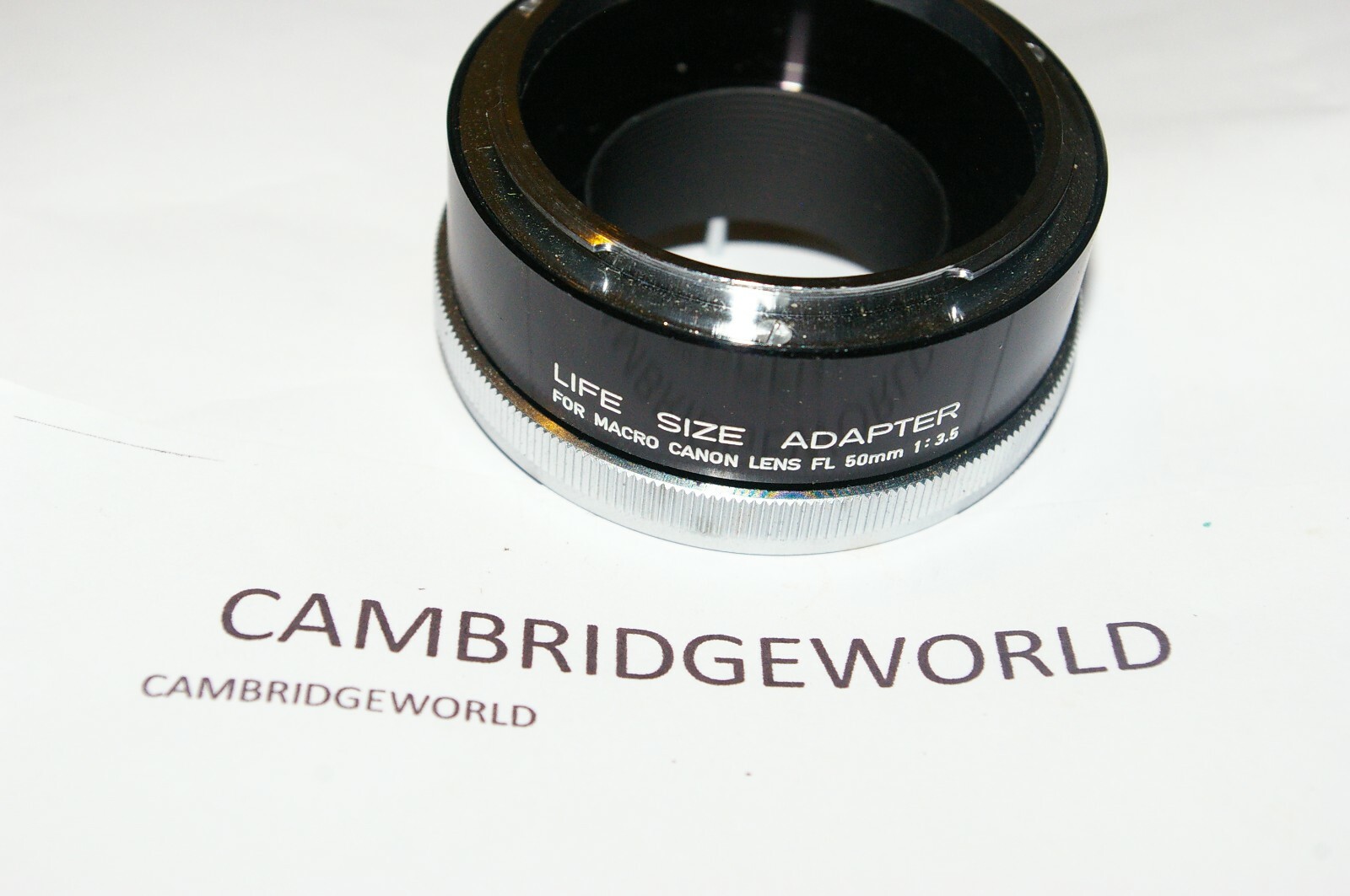 Canon 25mm FL AUTO MACRO CLOSE UP EXTENSION TUBE GENUINE ORIGINAL CANON BRAND