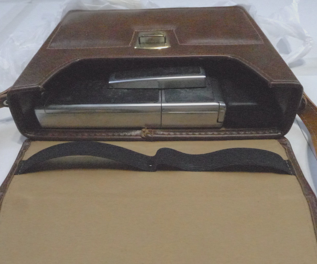 Camera Compartment Case for Polaroid Folding SX-70 Tan Camera & Accessories P72