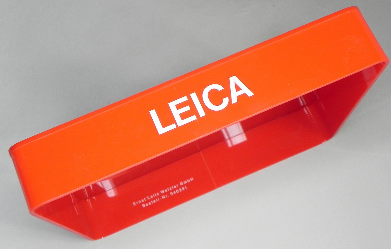 Vintage Leica Display Stand hold 3 R Lenses #2 …………… Defect